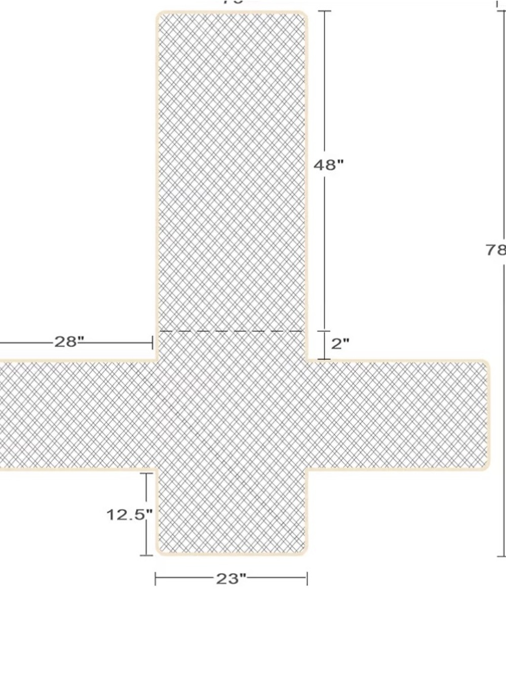 Quilted Recliner Protector Cover - Beige - Picture 4 of 6